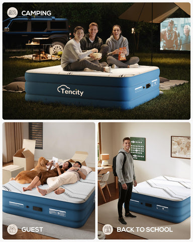 Tencity compact storage and fast deflate for effortless packing.