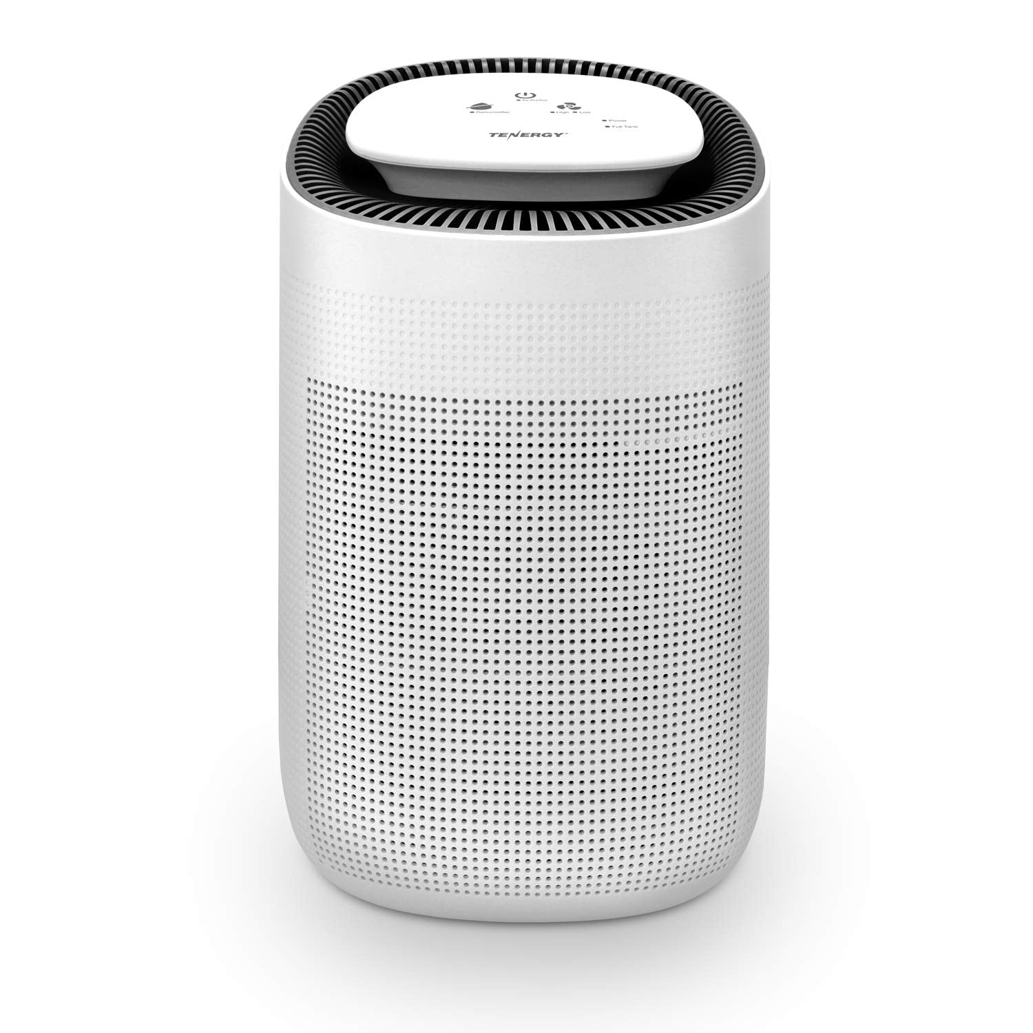 Tenergy Sorbi dehumidifier front view showing compact design.