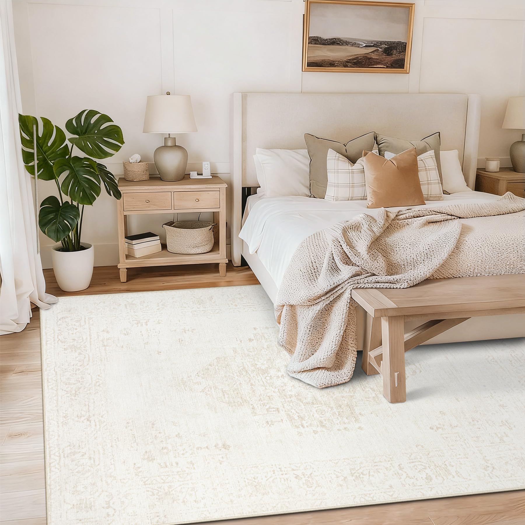 TENGTENGLINK rug suitable for kids’ rooms, offices, or dining areas with durable design.