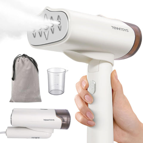 Tenhitoys 1000W travel steamer panel heat for fast wrinkle release