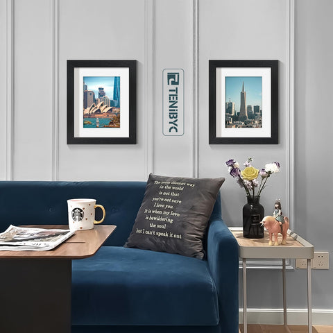 TENIBYC 4-pack frame set for coordinated home decor