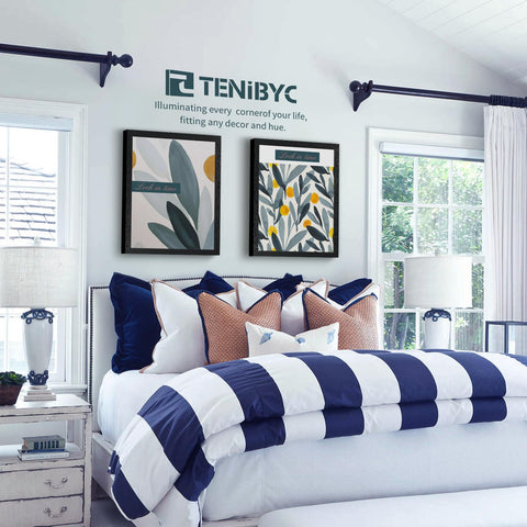 TENIBYC minimalist black woodgrain 16x20 frame complements modern decor