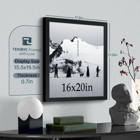 TENIBYC wall gallery 16x20 frame set for versatile wall arrangements