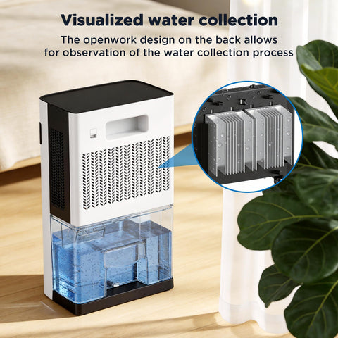TENKER dehumidifier portable for RV use and travel simplicity