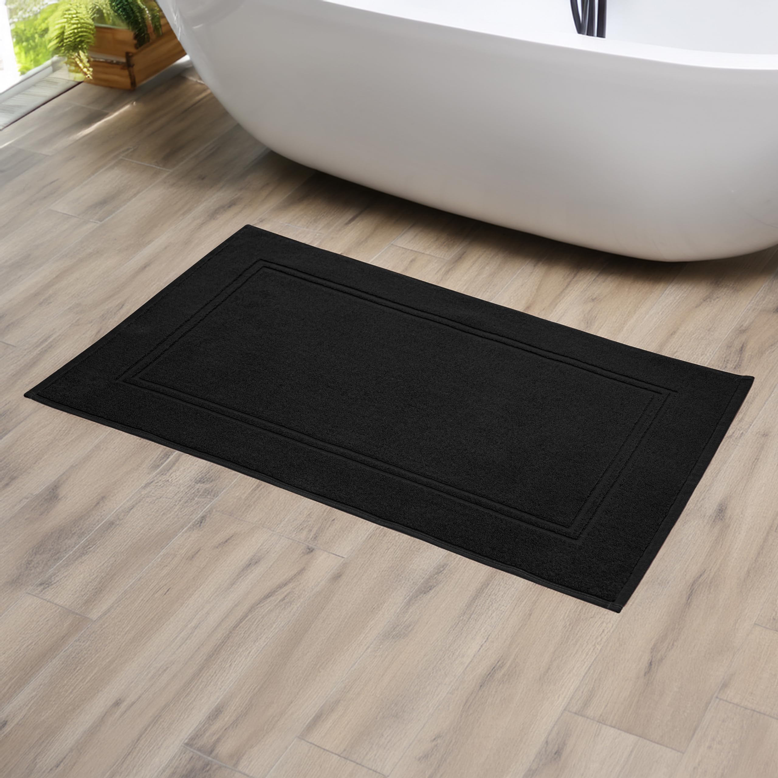 100 percent cotton terry Tens Towels bath mats for comfort