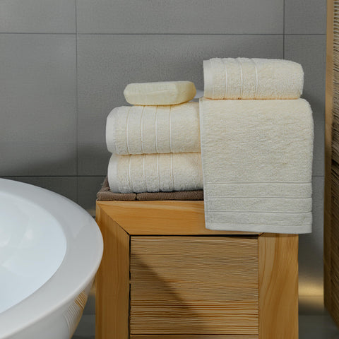 Tens Towels high absorbency helps fast drying of hands and bath.