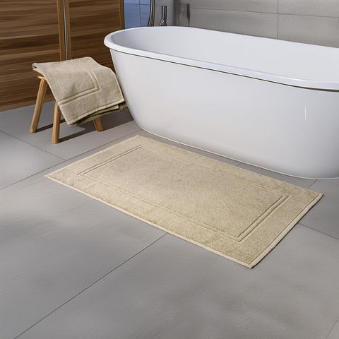 Tens Towels bath mats are machine washable for easy care