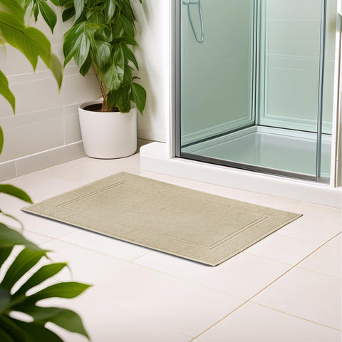 Tens Towels bath mats pack of two for easy bathroom updates
