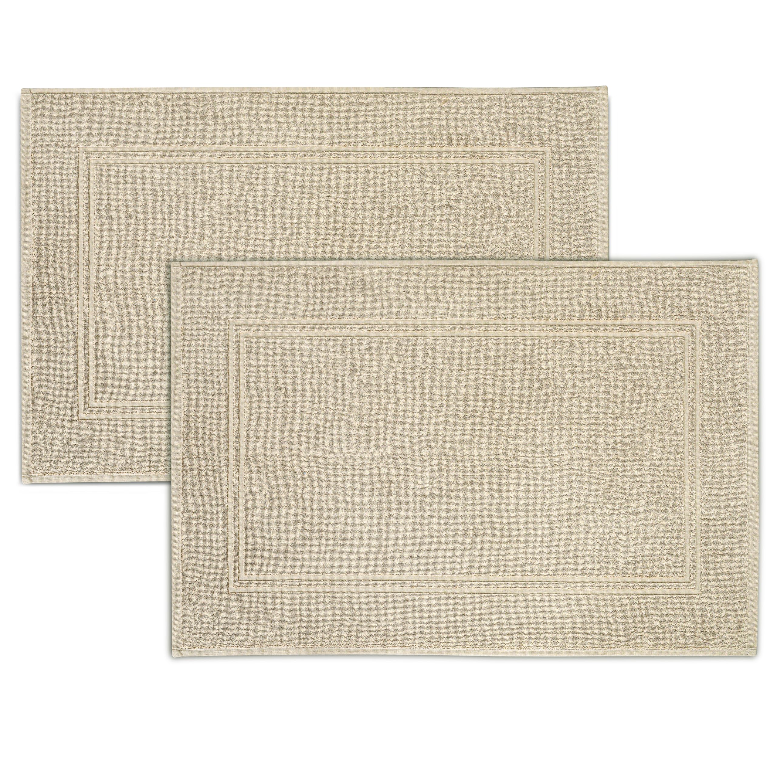 Tens Towels bath mats with soft texture for plush comfort