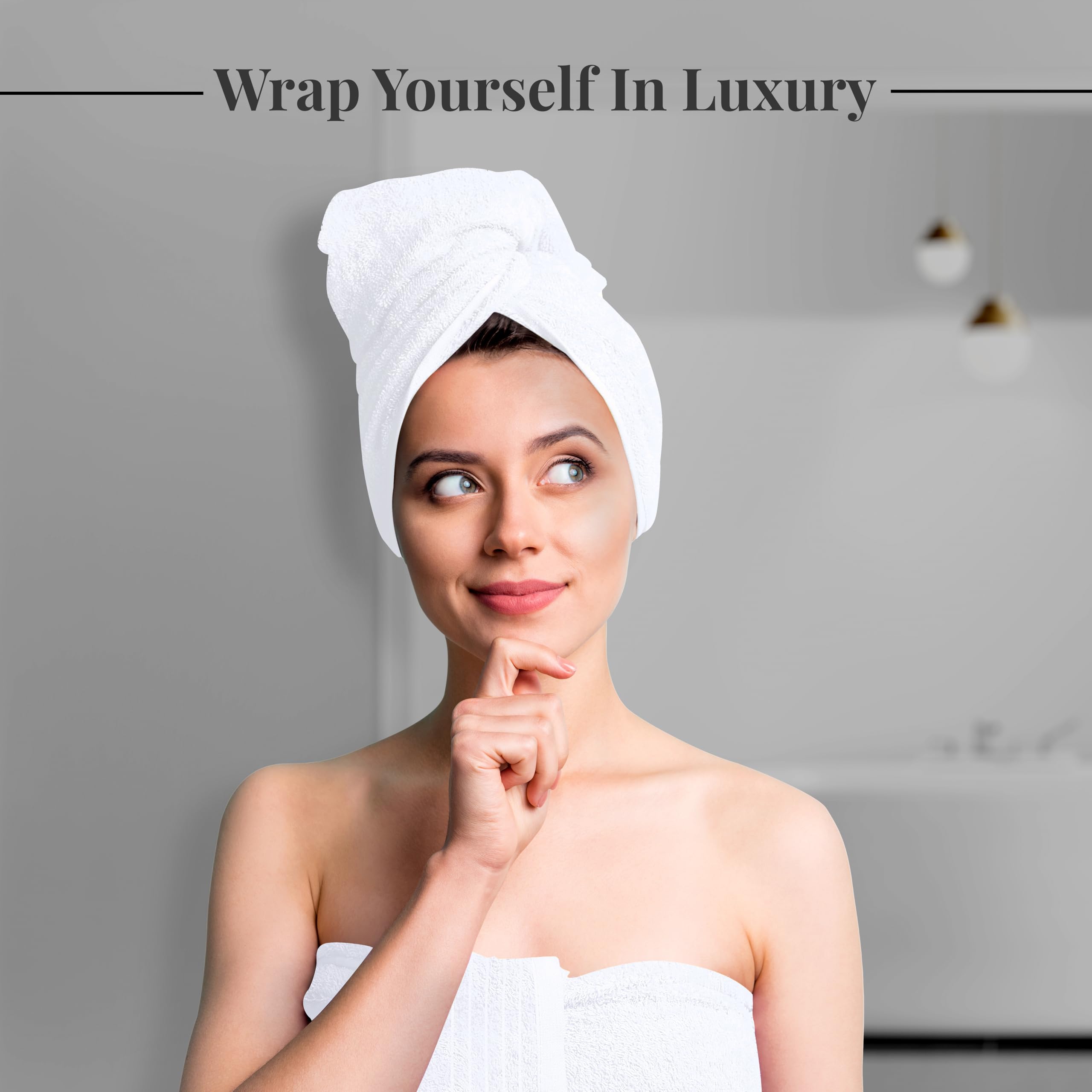 Tens Towels 35x70 towel folded display emphasizes generous size.