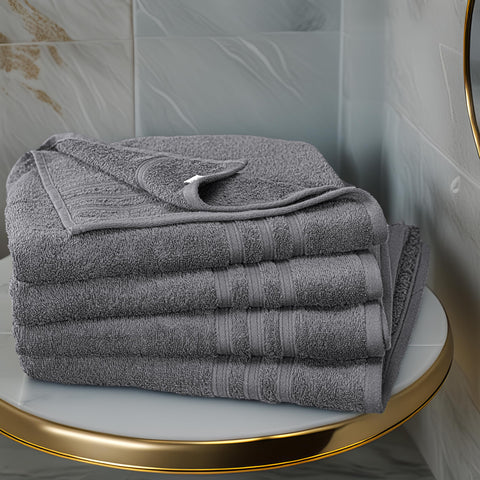 Four-piece Tens Towels set ideal for shared bathrooms