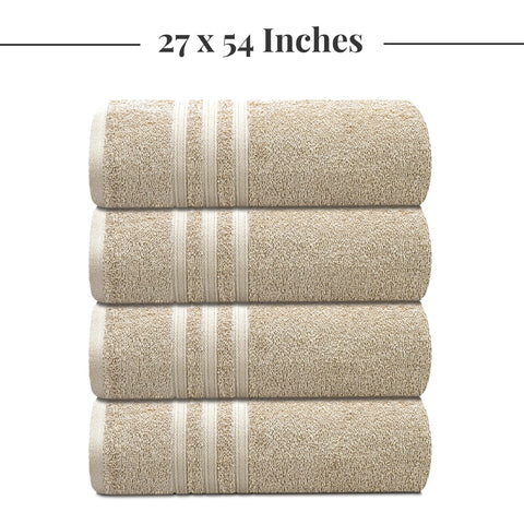 Tens Towels beige color bath towels to match any decor