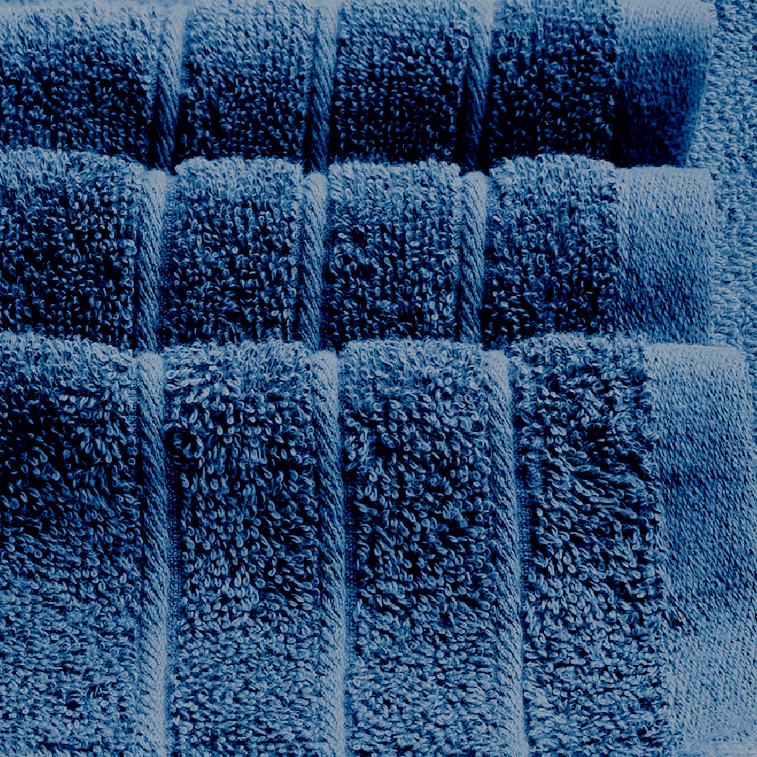 Tens Towels jumbo sheet shown as a cozy blue wrap option