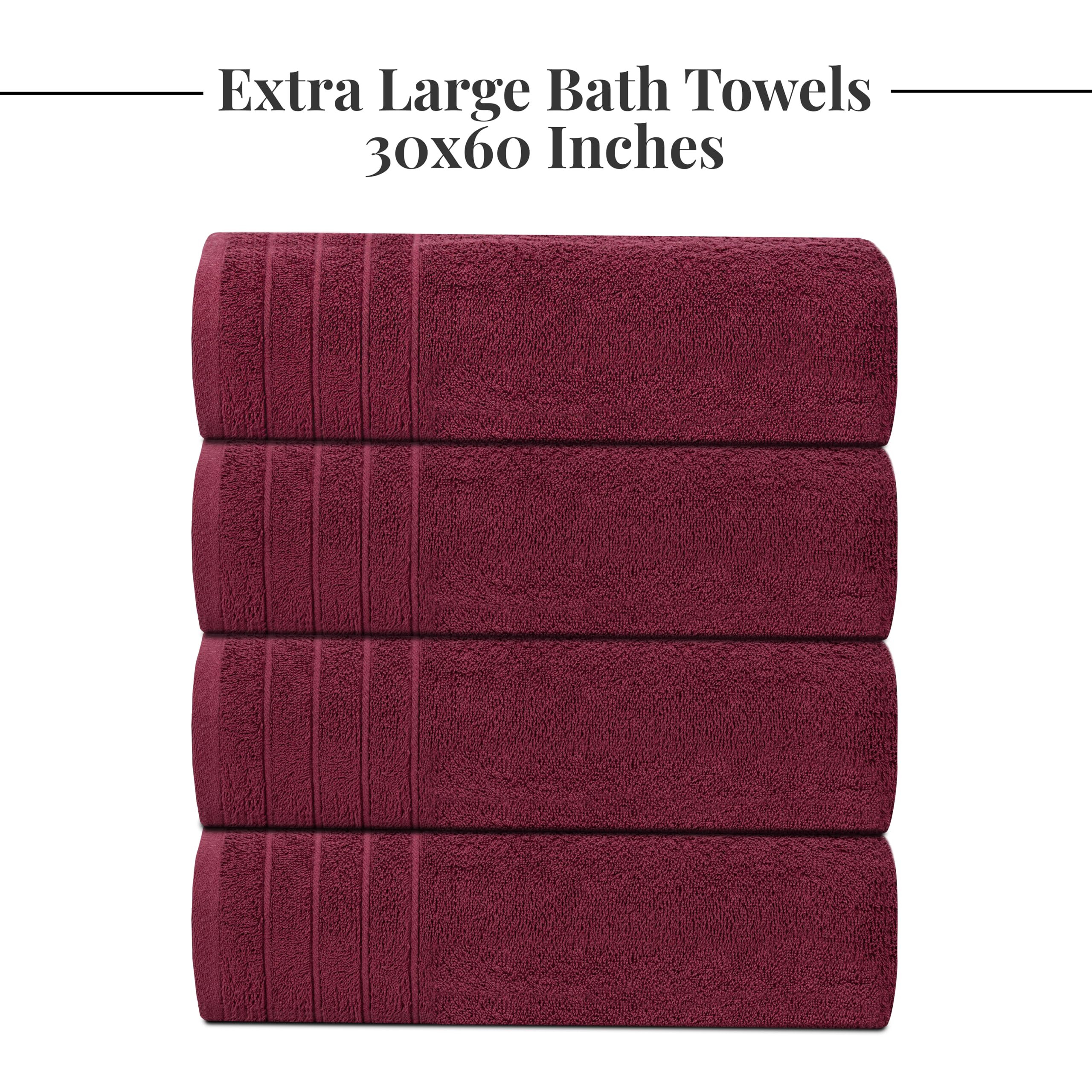 Tens Towels burgundy towel during care cycle shows low-heat drying and lint control