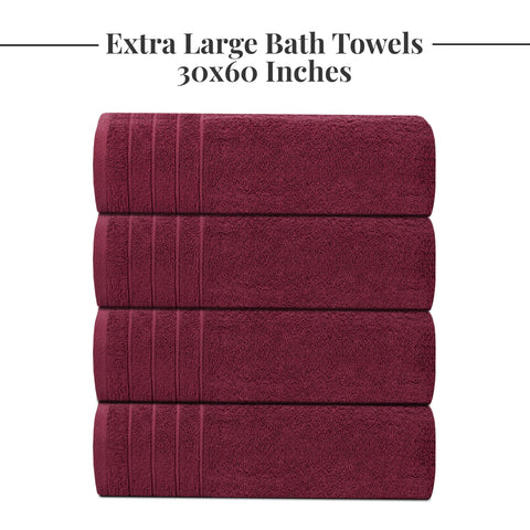 Tens Towels burgundy towel during care cycle shows low-heat drying and lint control