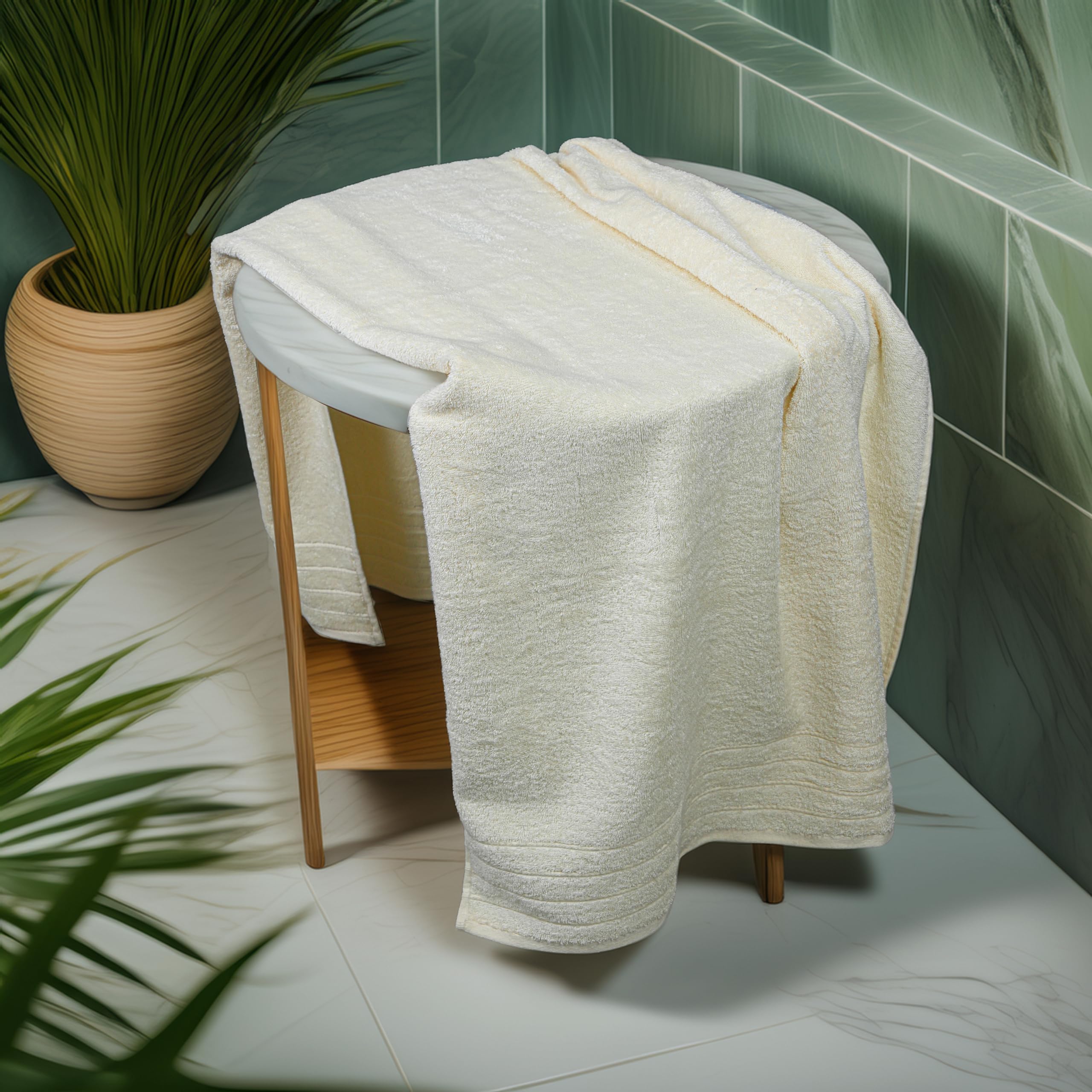 Tens Towels easy-care towel suitable for machine wash and low heat dry.
