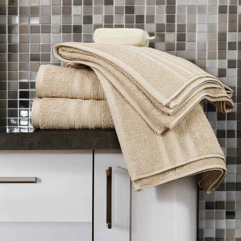 Tens Towels eco-friendly manufacturing process and OEKO-TEX certification