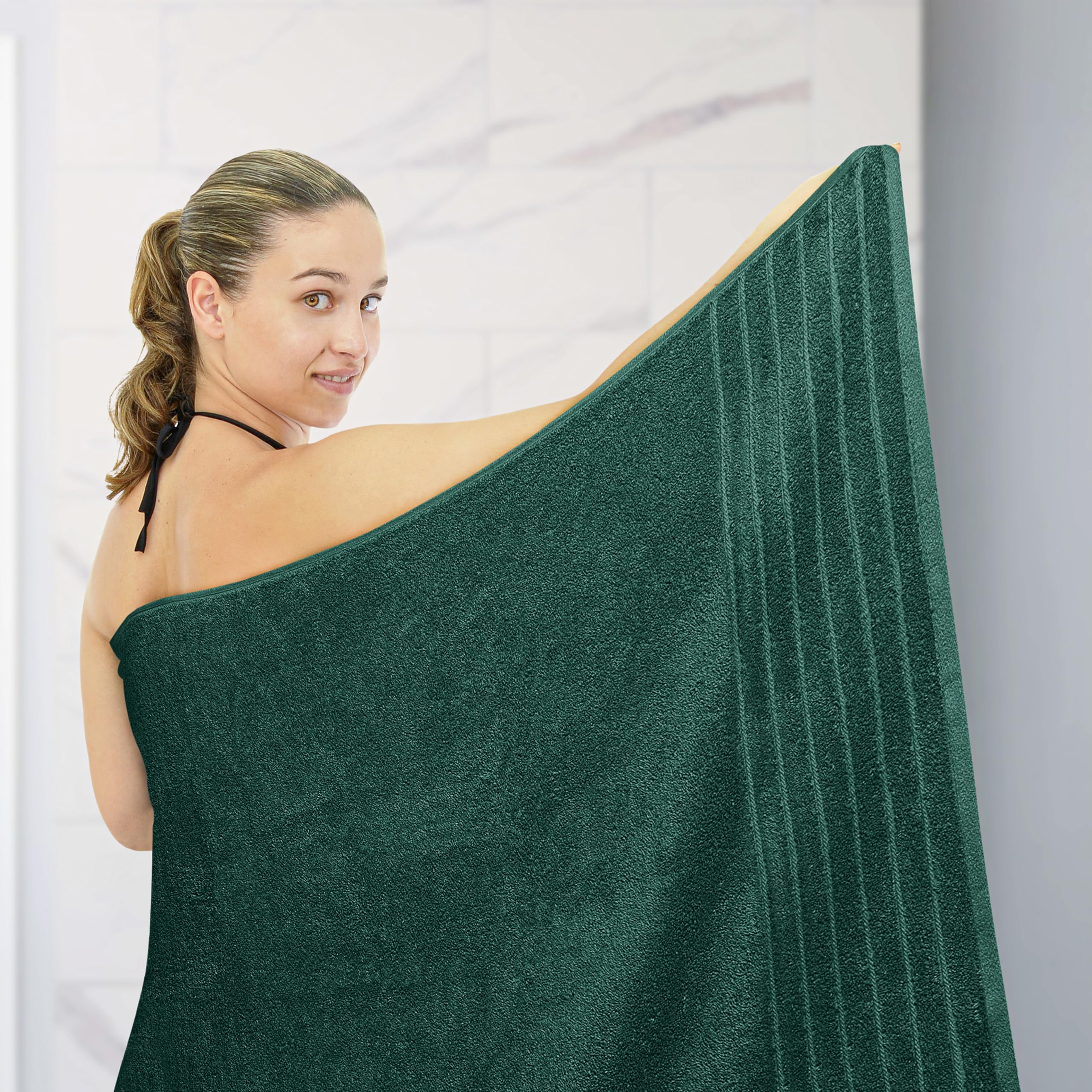 Tens Towels fast-drying design helps save energy during laundry