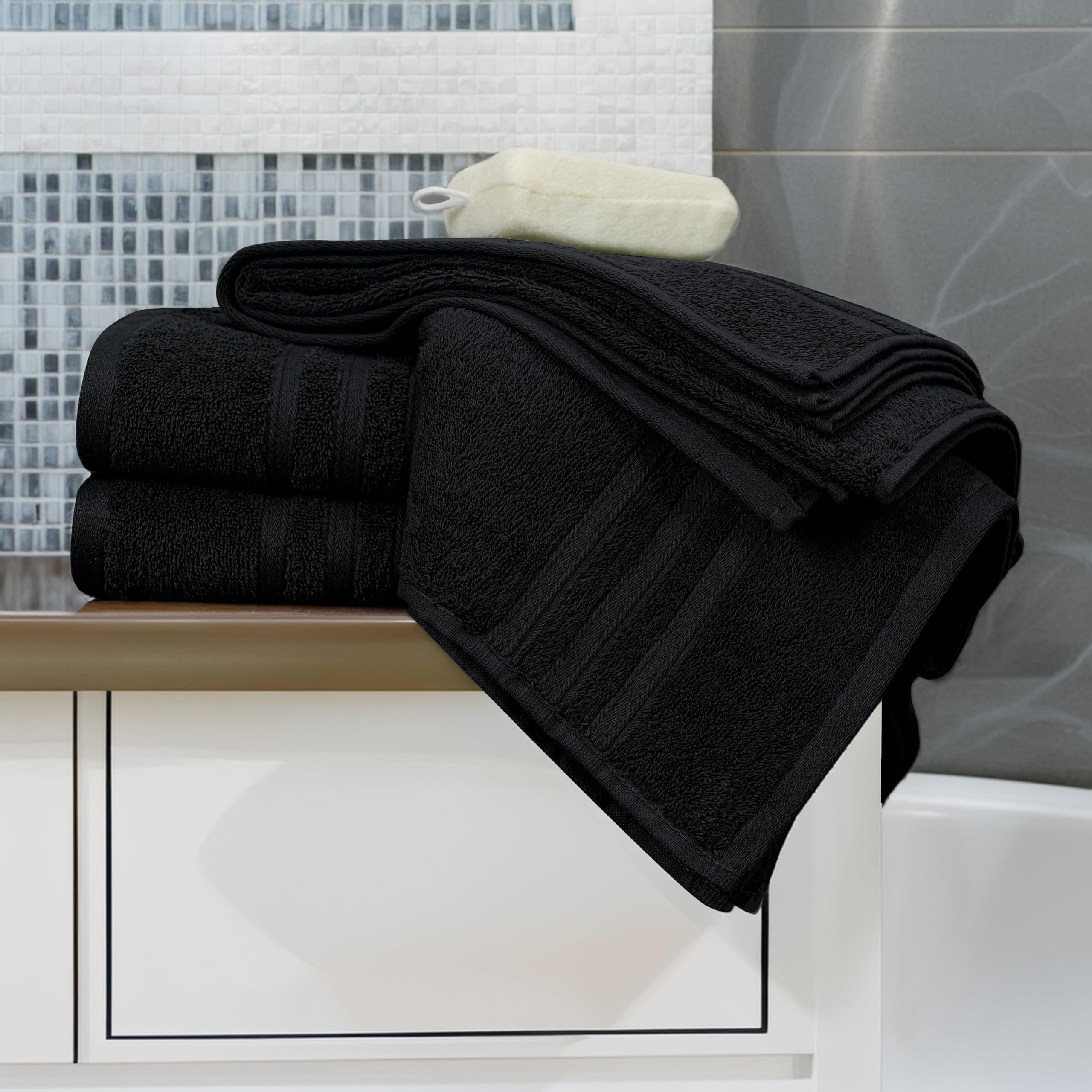 Tens Towels green-certified production reflects eco-friendly sourcing and responsible manufacturing