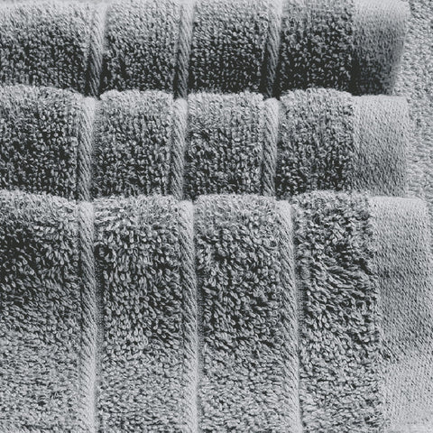 Tens Towels hanging to air dry promotes natural fibers and longevity.