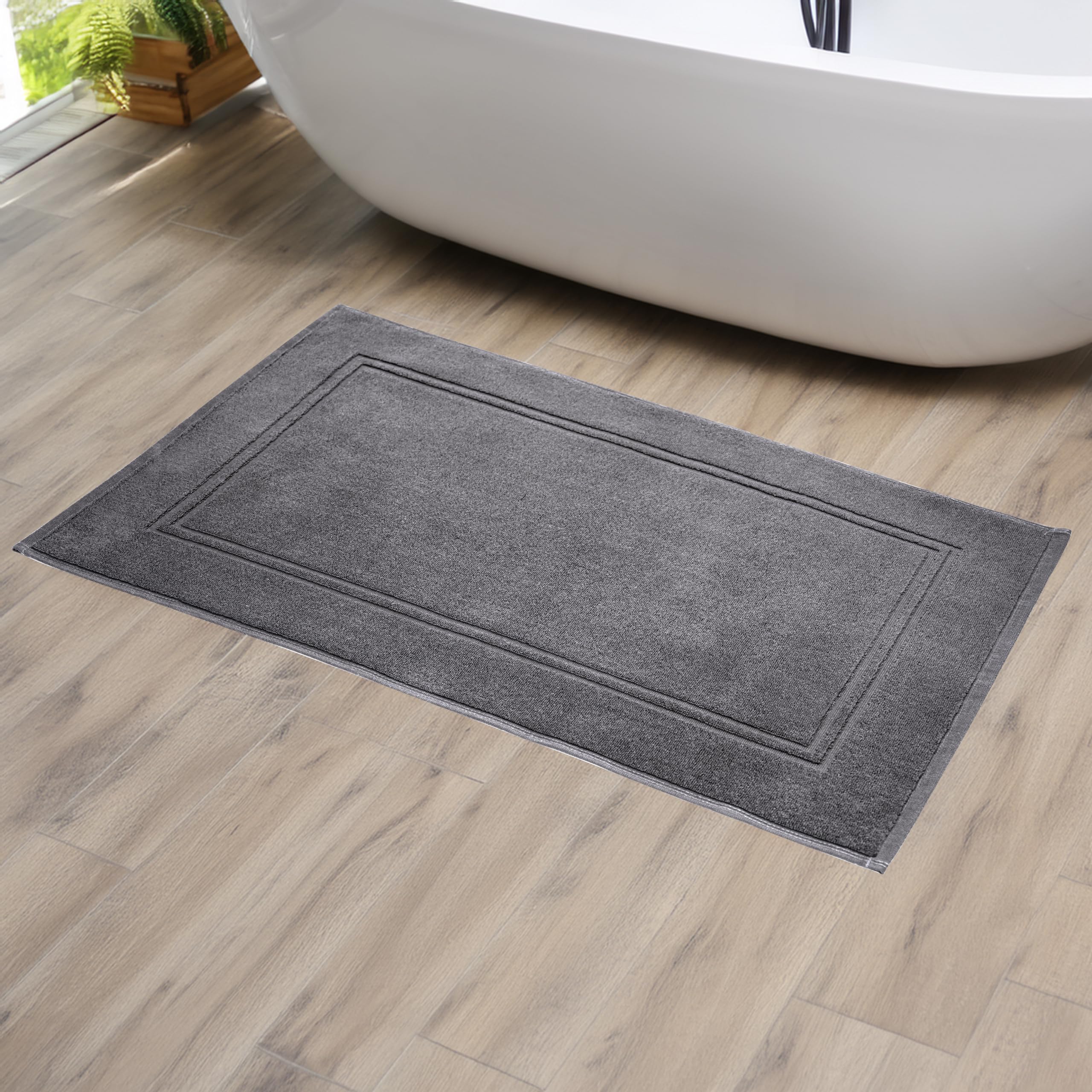 Tens Towels hotel quality bath mats offer luxurious bathroom feel