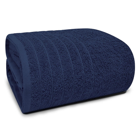 Tens Towels jumbo bath sheet 40x80 laid out for full-body wrap after shower