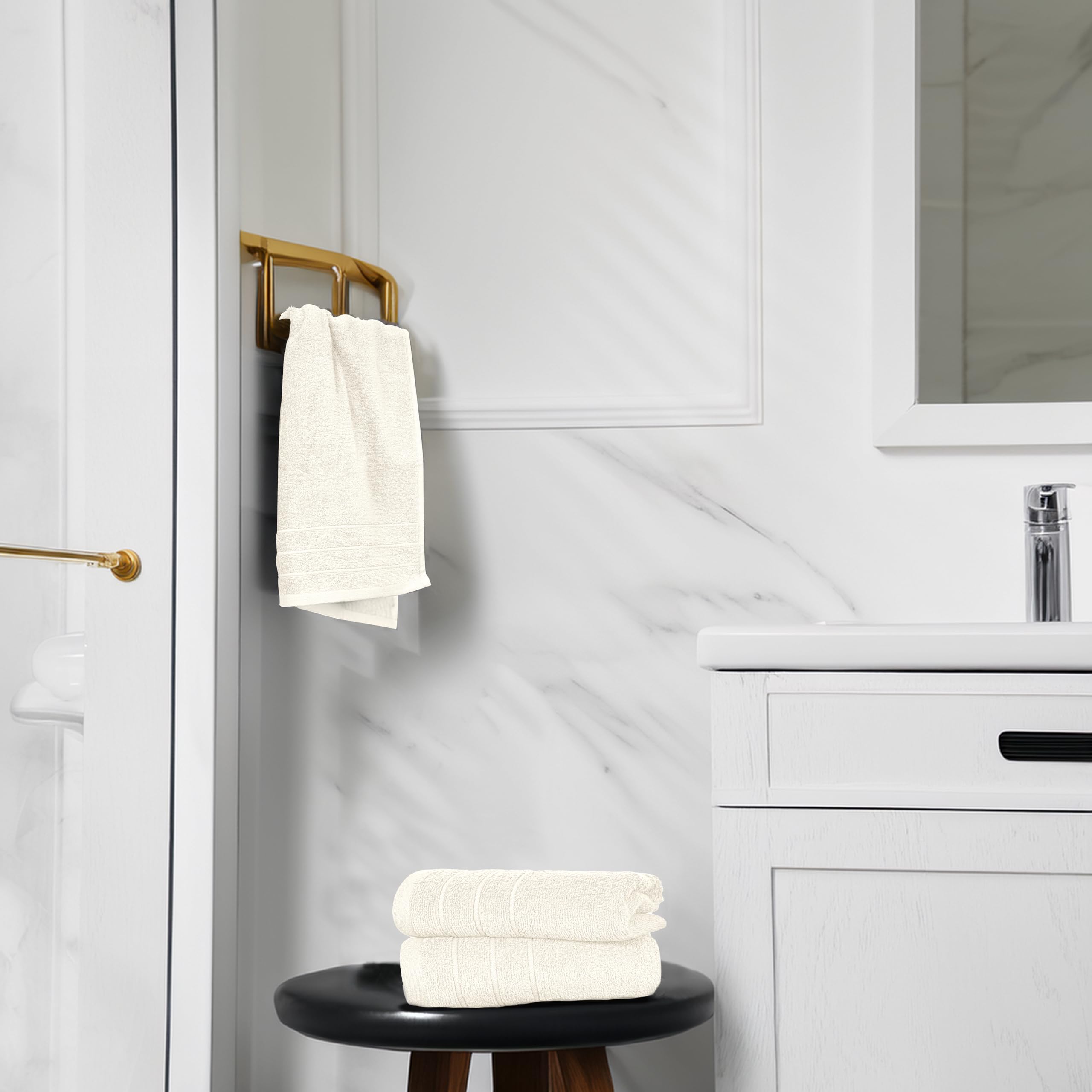 Six-pack Tens Towels suitable for bathroom and kitchen tasks