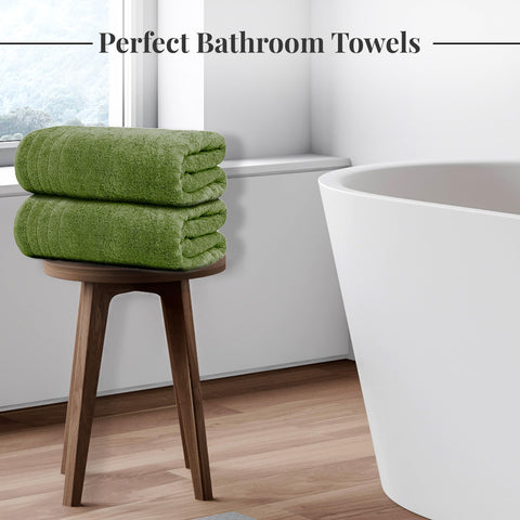 Tens Towels light-weight design shown drying quickly after use.