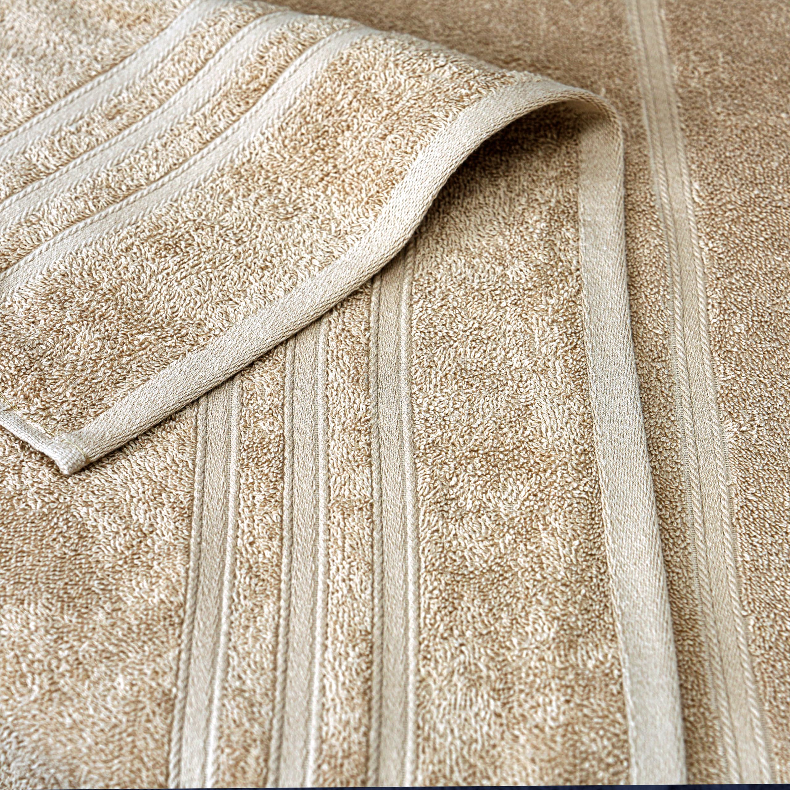 Tens Towels lightweight beige towels offering fast air-drying