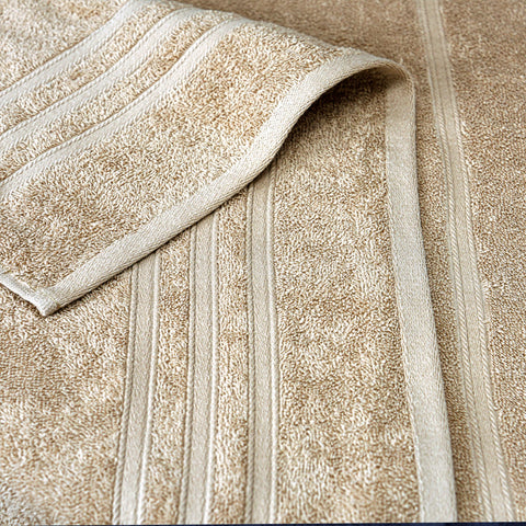 Tens Towels lightweight beige towels offering fast air-drying
