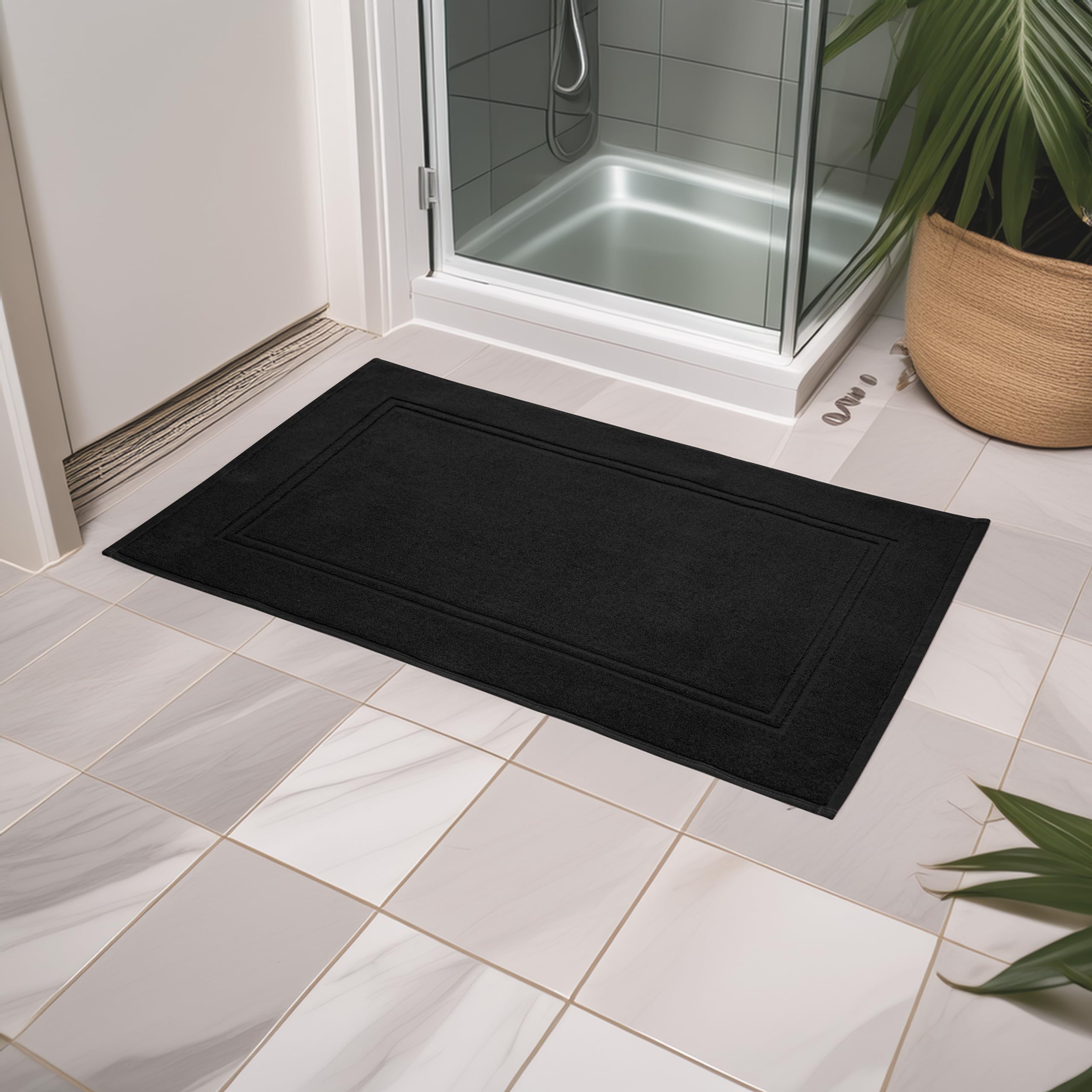 Machine washable Tens Towels bath mats for easy care