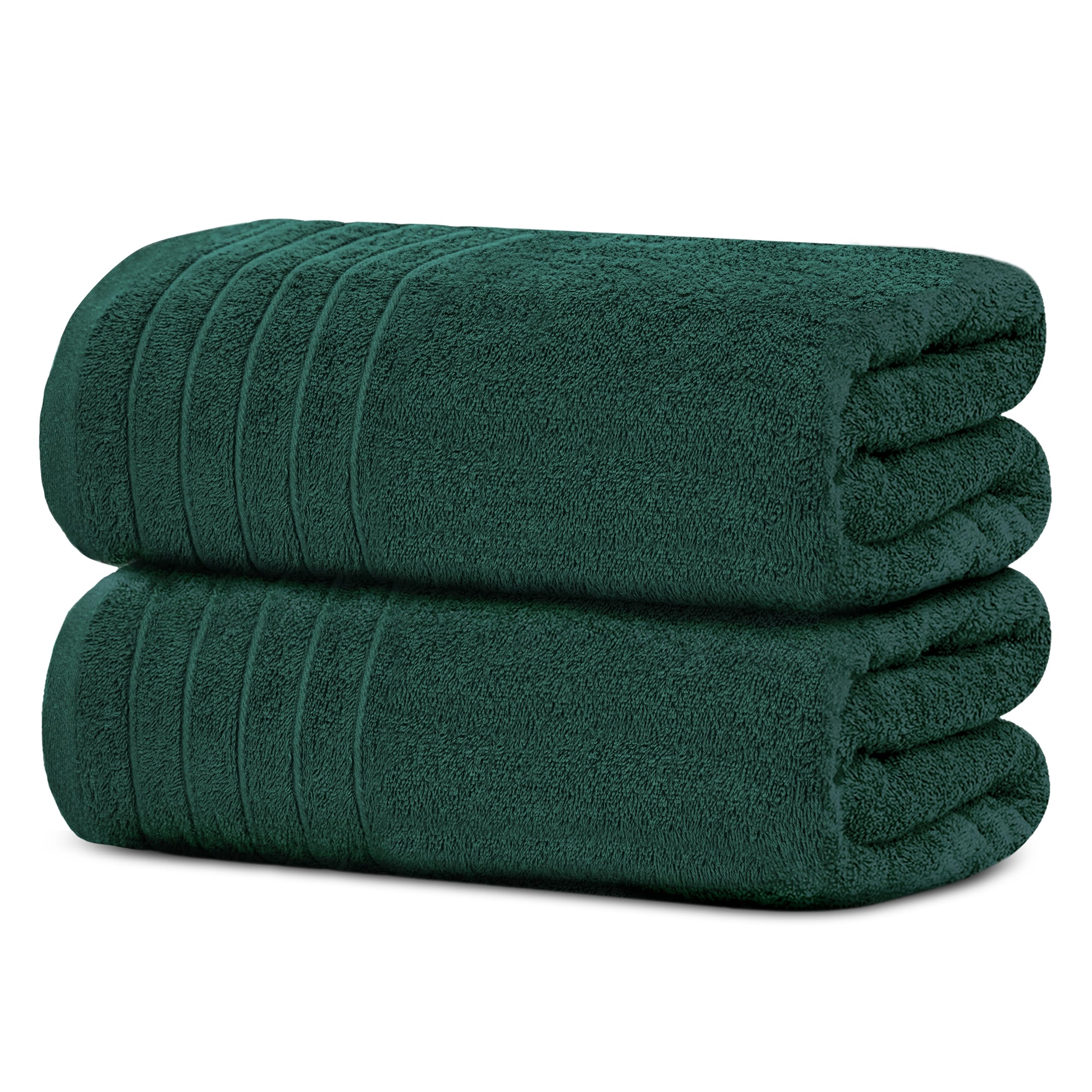 Tens Towels two-pack extra-large bath sheets 35x70 inches for full-body wrap.