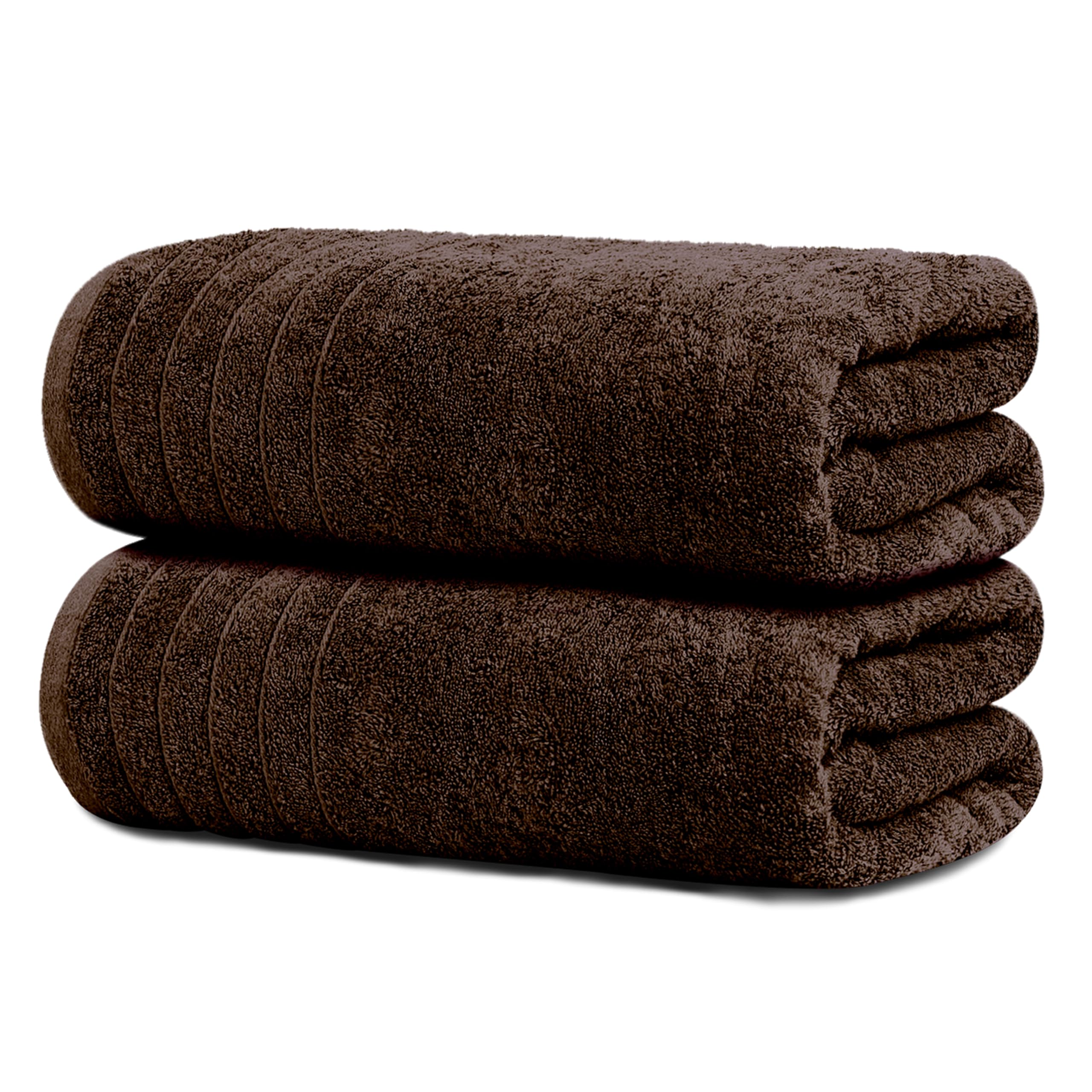 Tens Towels pack of 2 extra-large bath sheets 35x70 inches for full-body wrap.