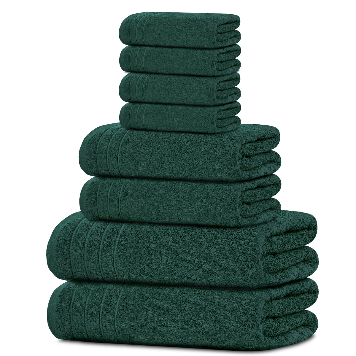 Tens Towels pack8 extra-large bath towels showing quick-dry, high-absorbency performance