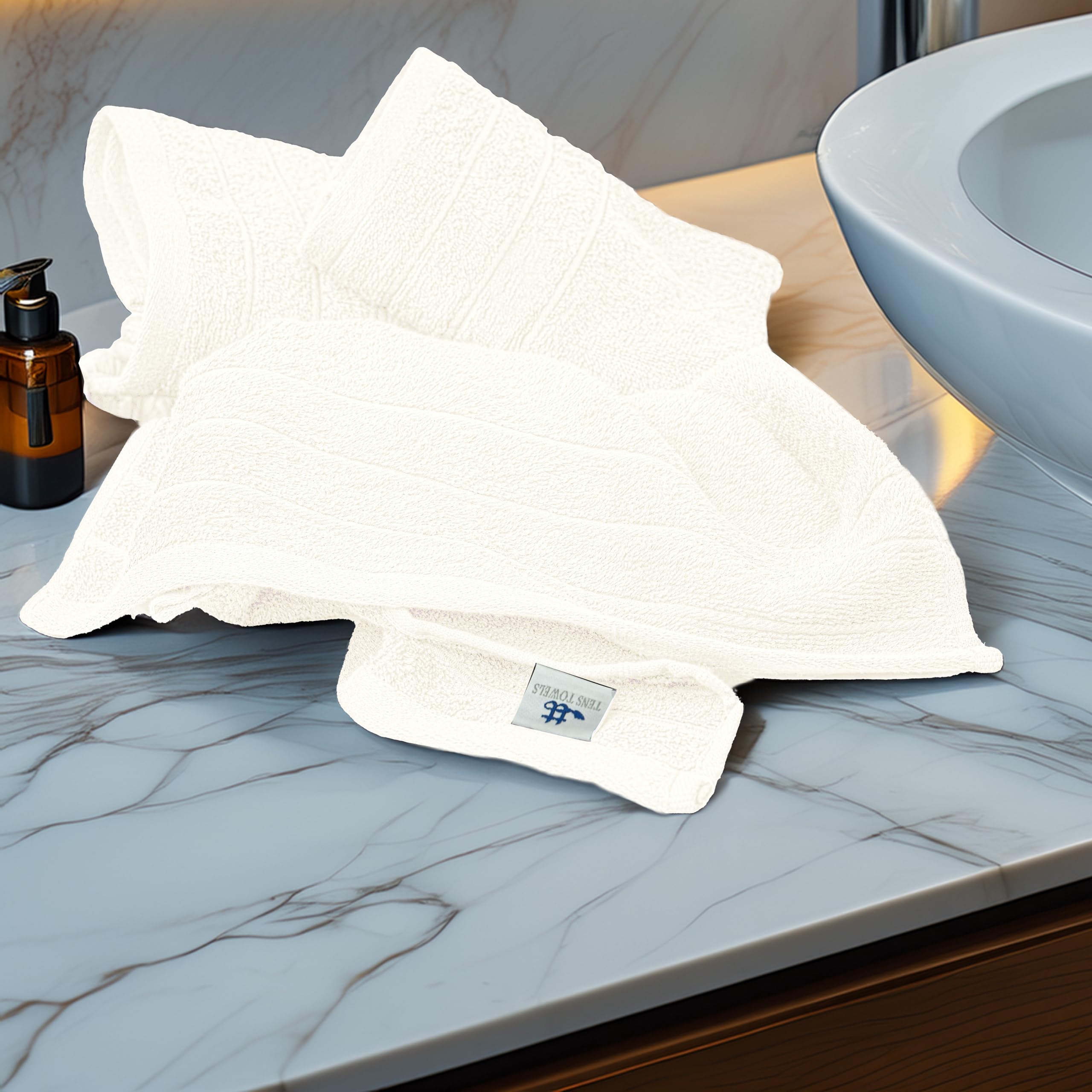 Tens Towels quick-dry lighter-weight fabric enhances drying speed