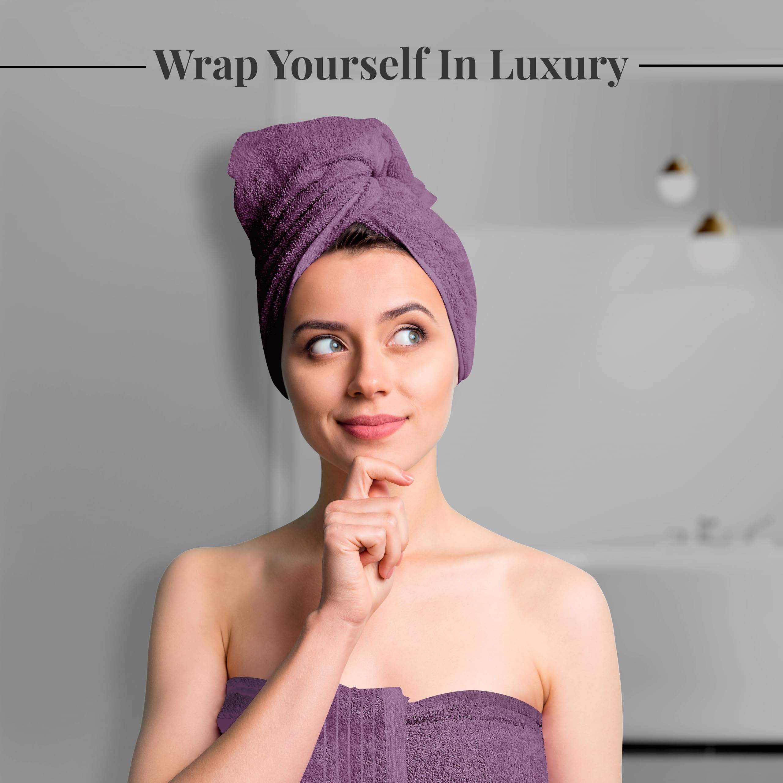 Tens Towels soft fine cotton texture enhances plush, gentle touch.