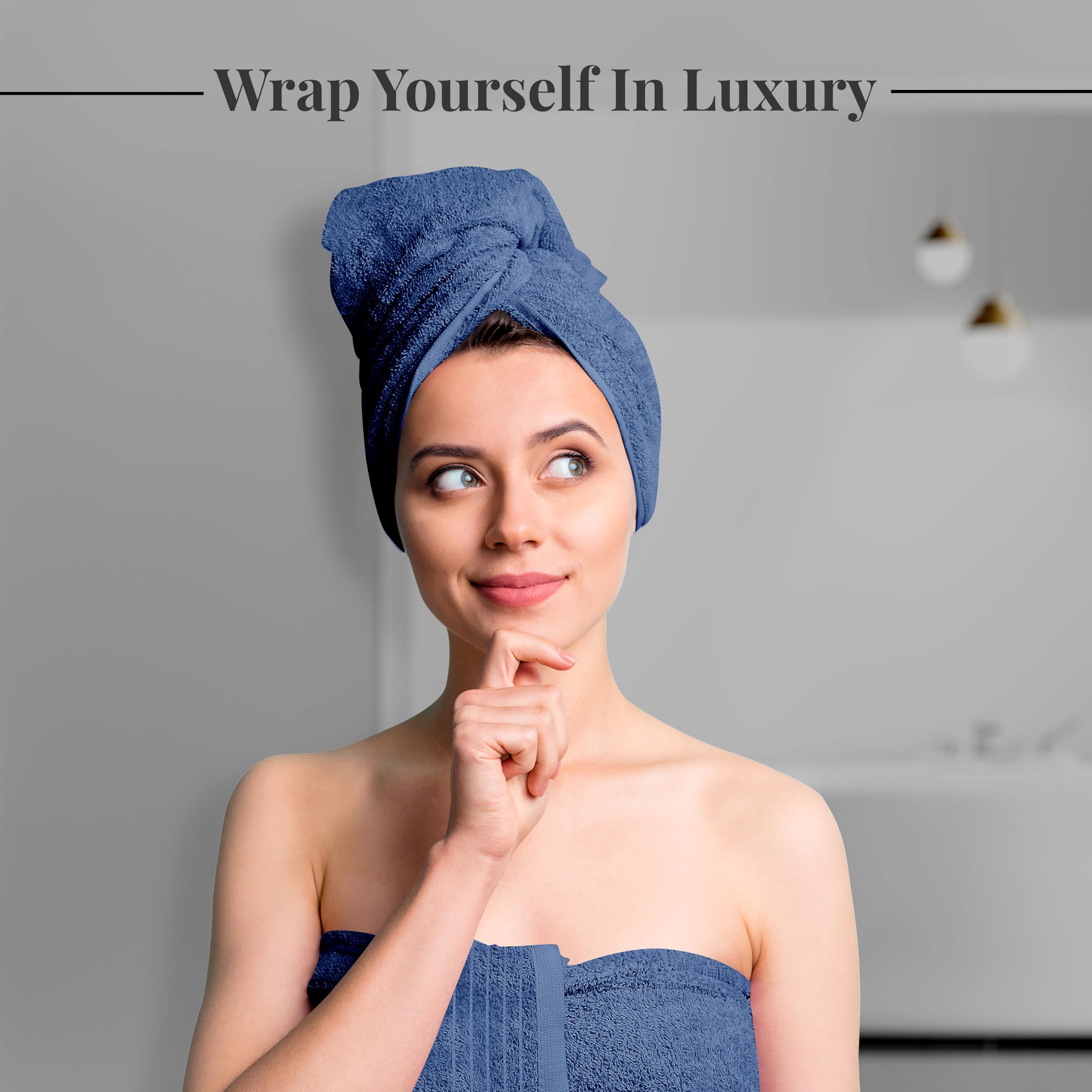 Tens Towels soft superfine cotton texture for a gentle feel.
