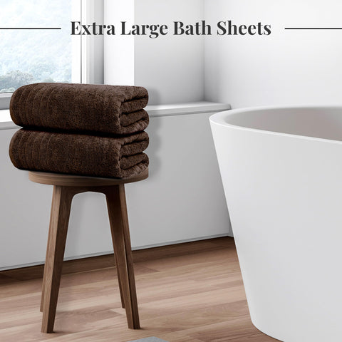 Close-up of Tens Towels soft, super-fine cotton texture and plush feel.