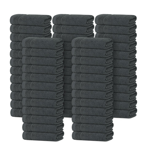 Tens Towels soft washcloths 60-pack, 12x12 inches, gentle cleansing and high absorbency