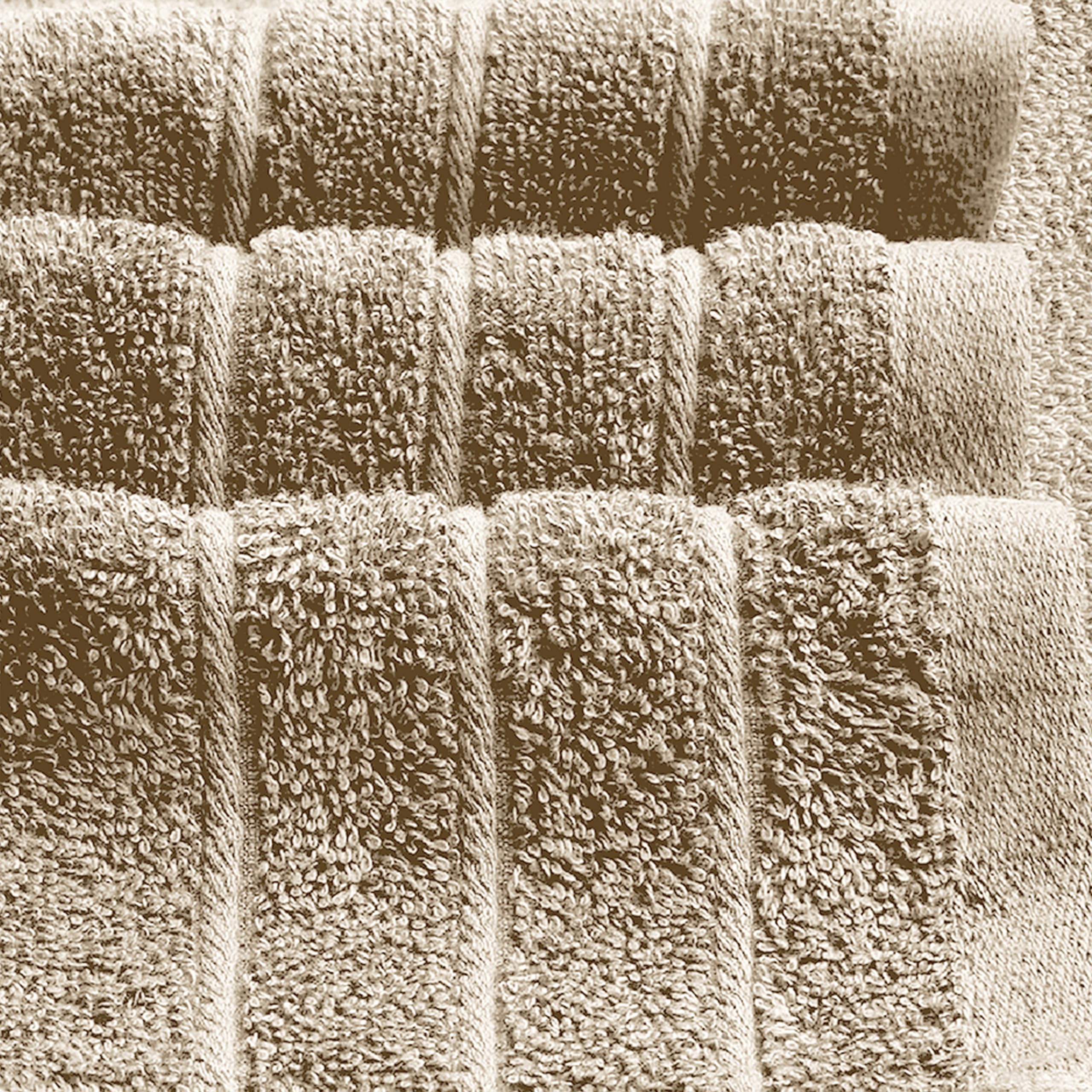 Tens Towels washcloth 13x13 in beige for compact cleaning and setup