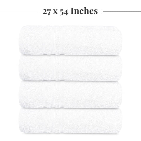 Tens Towels white soft towels emphasizing a clean spa-like feel