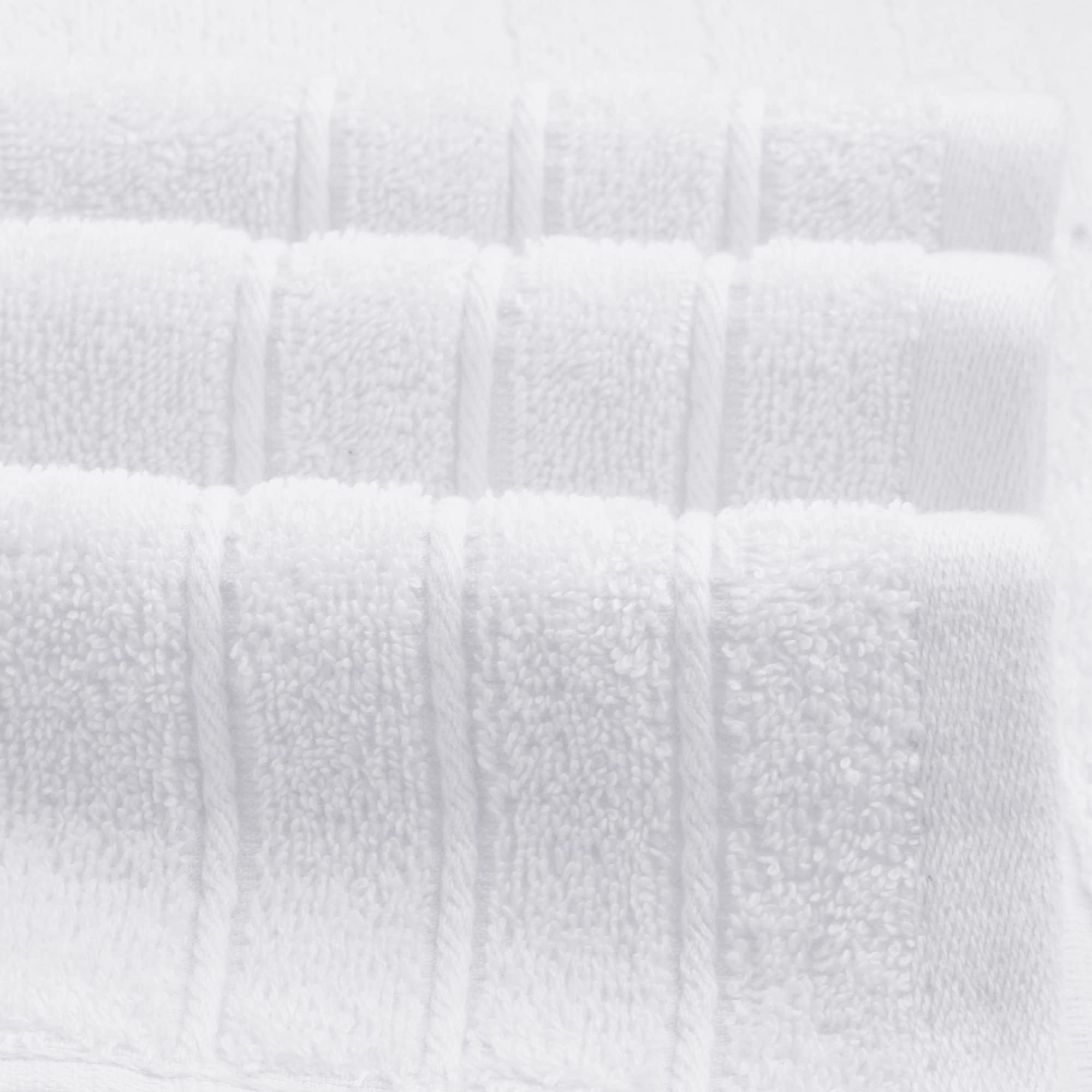 Tens Towels white bath sheet exudes clean, spa-like presence.