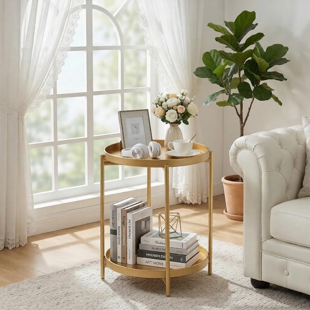 TeoKJ compact size fits bedside or living room in small spaces.