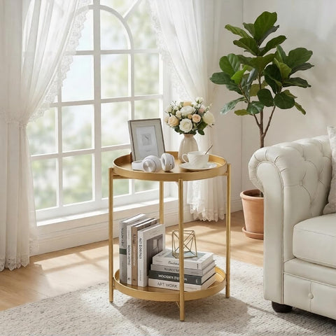 TeoKJ compact size fits bedside or living room in small spaces.