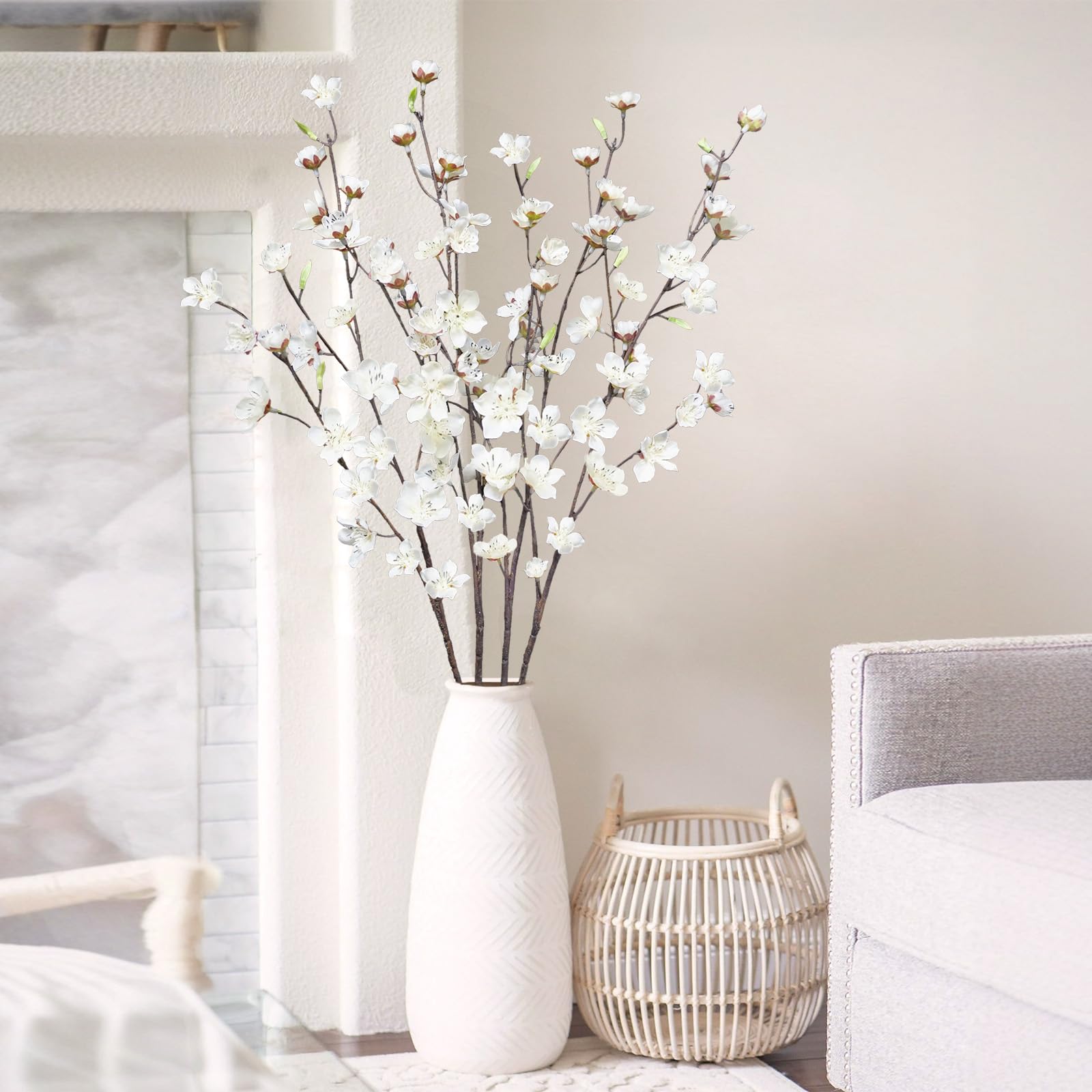 Tepaler craftsmanship-detailed cherry blossom branch showcasing textures and realism.