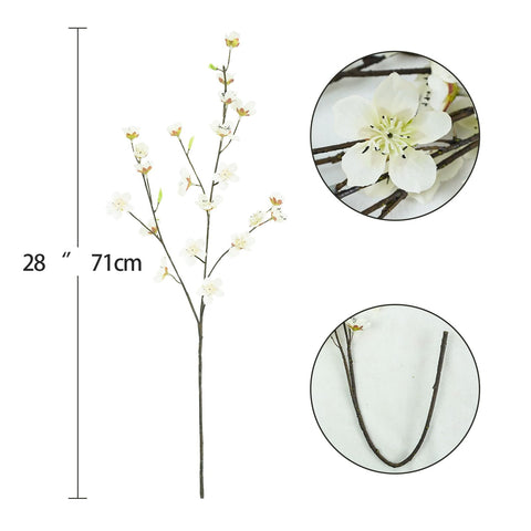 Tepaler cherry blossom branch set for wedding decor and refined ceremony styling.