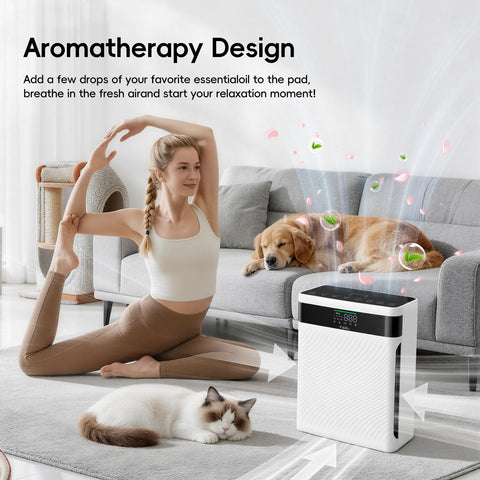 TER Air child-lock keeps settings safe from curious paws and kids.