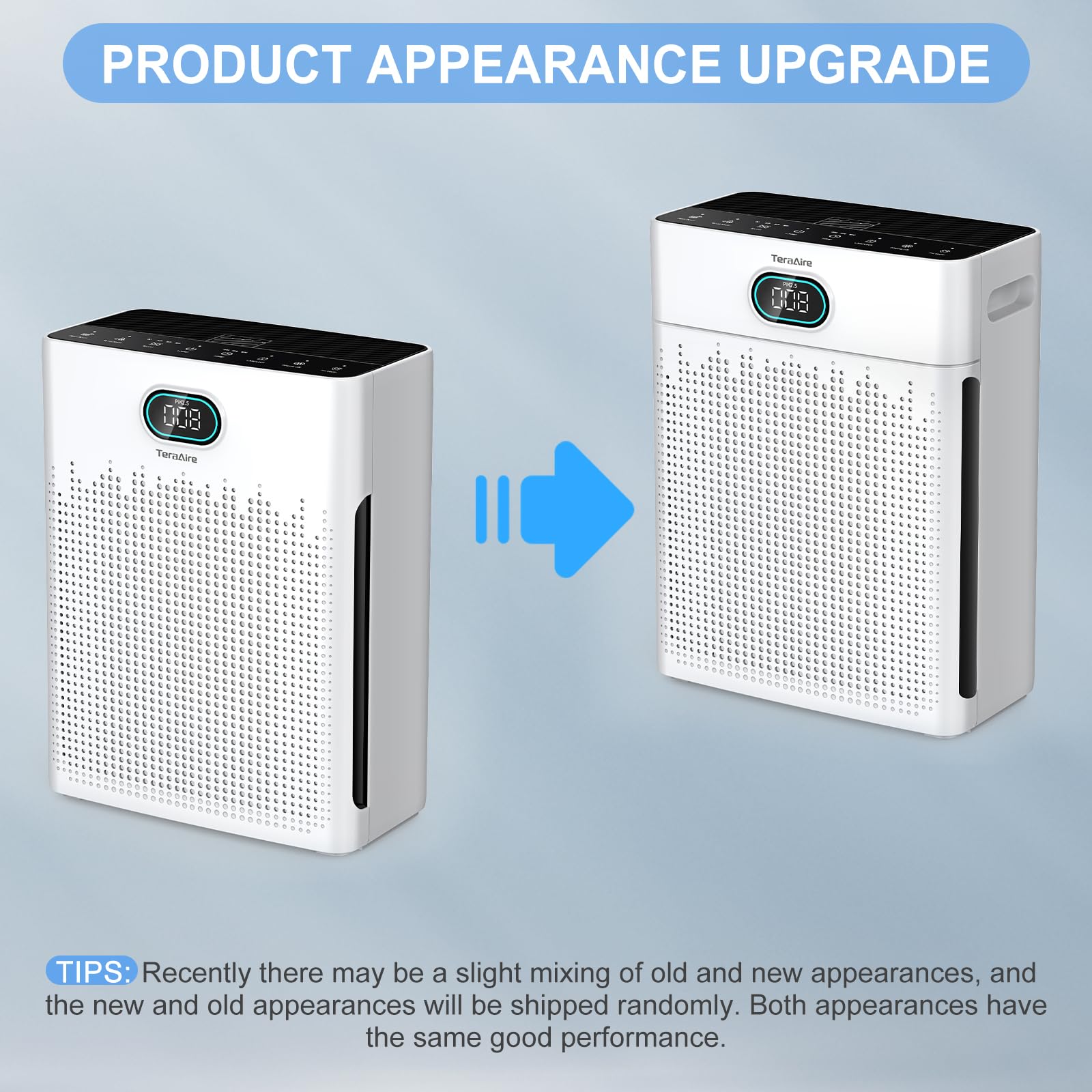 TeraAire pet mode helps manage pet dander and odors