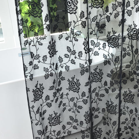 TERLYTEX curtain hanging with 12 reinforced holes for easy installation
