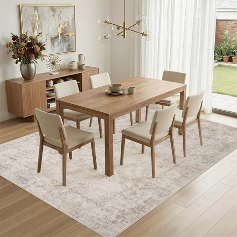 TerradWafs vintage boho rug adds faded pattern for stylish spaces.